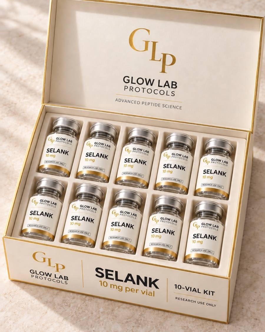 Selank 10 mg — 10-Vial Kit